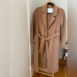 Mango Belt handmade wool coat